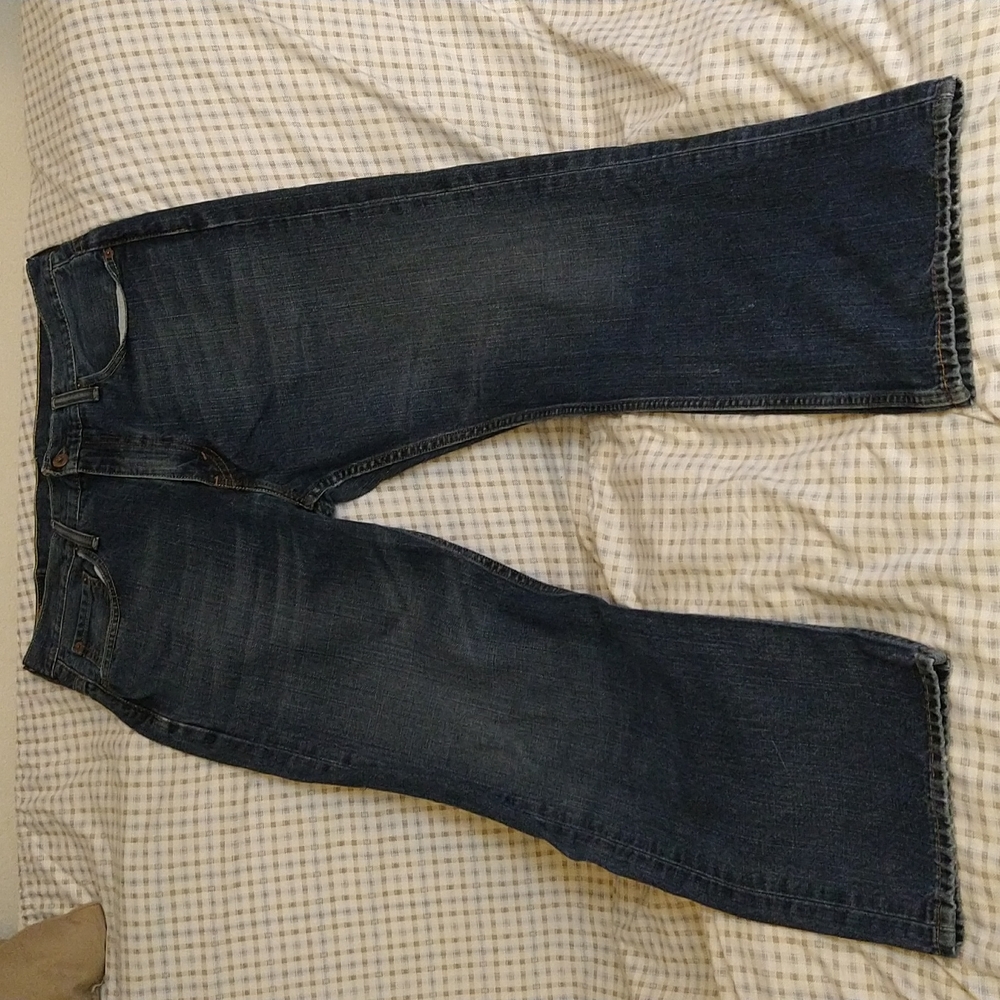 Levi's 569 33 x 32 blue jeans